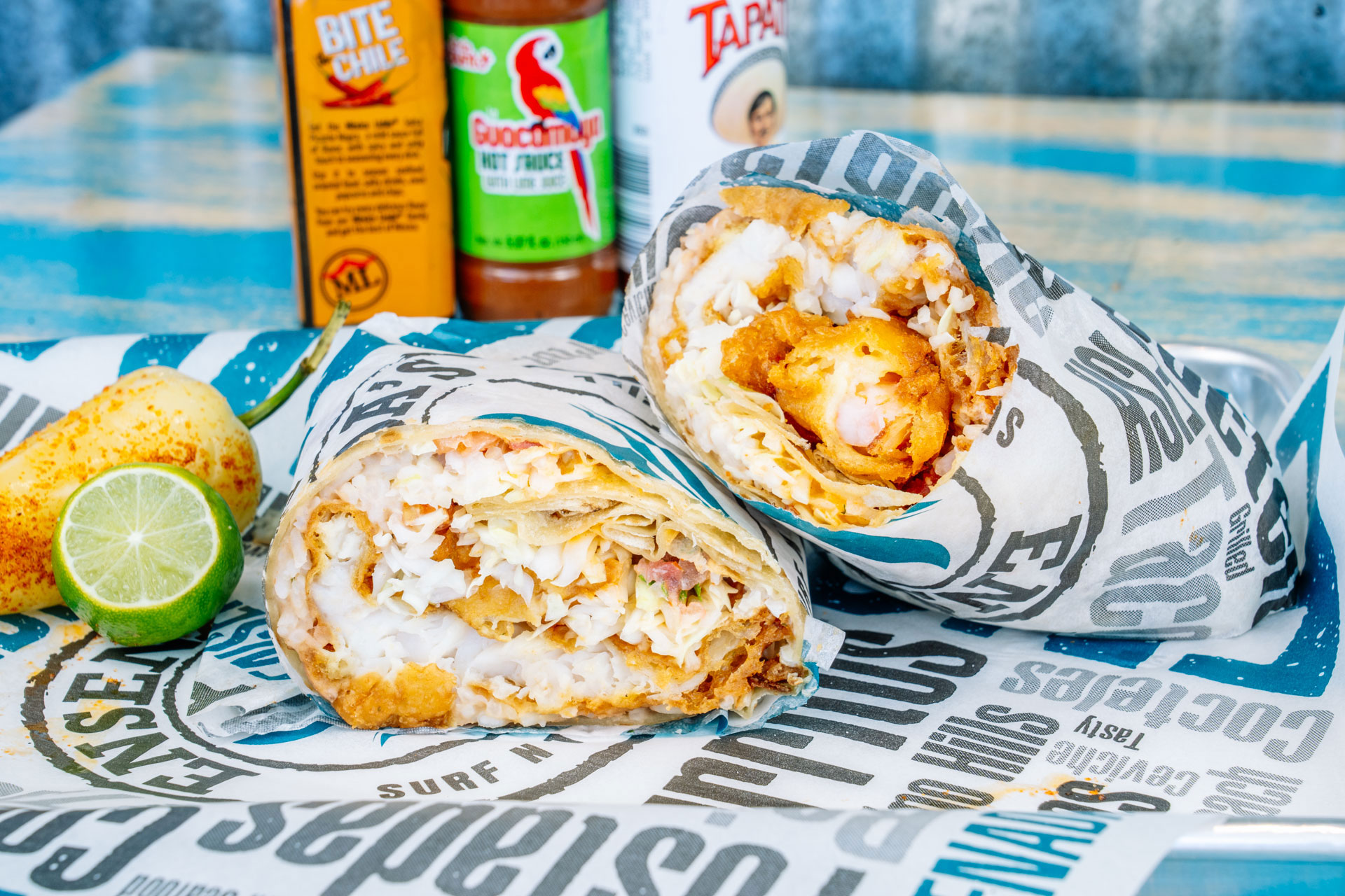 Fried Shrimp Burrito